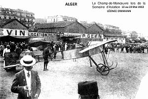 Alger - Champ de Manoeuvres - Journee de l'Aviation - Leonce Ehrmann